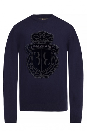 Logo-patched sweater, zdjęcie 1 Logo-patched sweater od Billionaire